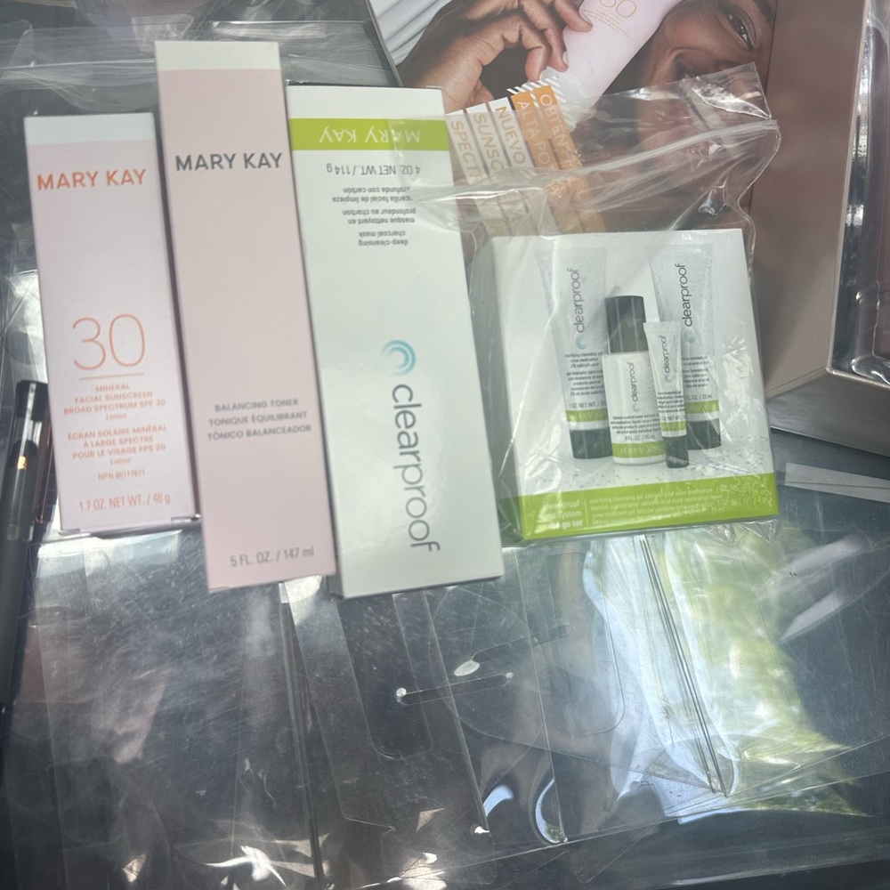 Mary Kay Skincare Set with Clearproof